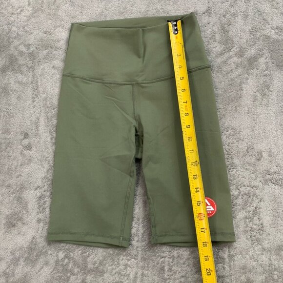 Gracie Barra Shorts Womens Small Green Compression Training Gym Jiu-Jitsu 9” - Picture 2 of 9